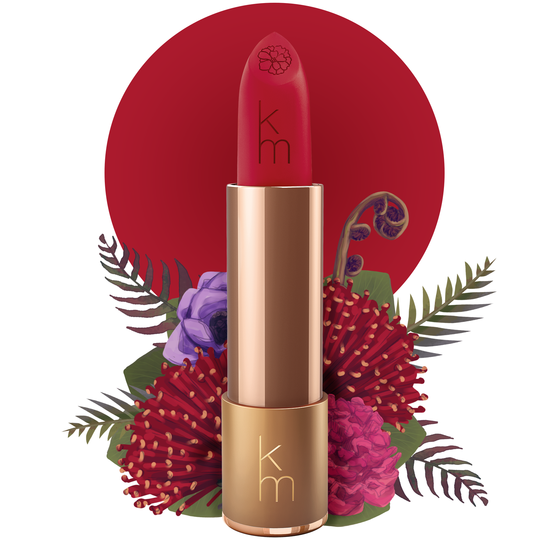 04 Red Shimmer – Red Lipstick – Karen Murrell