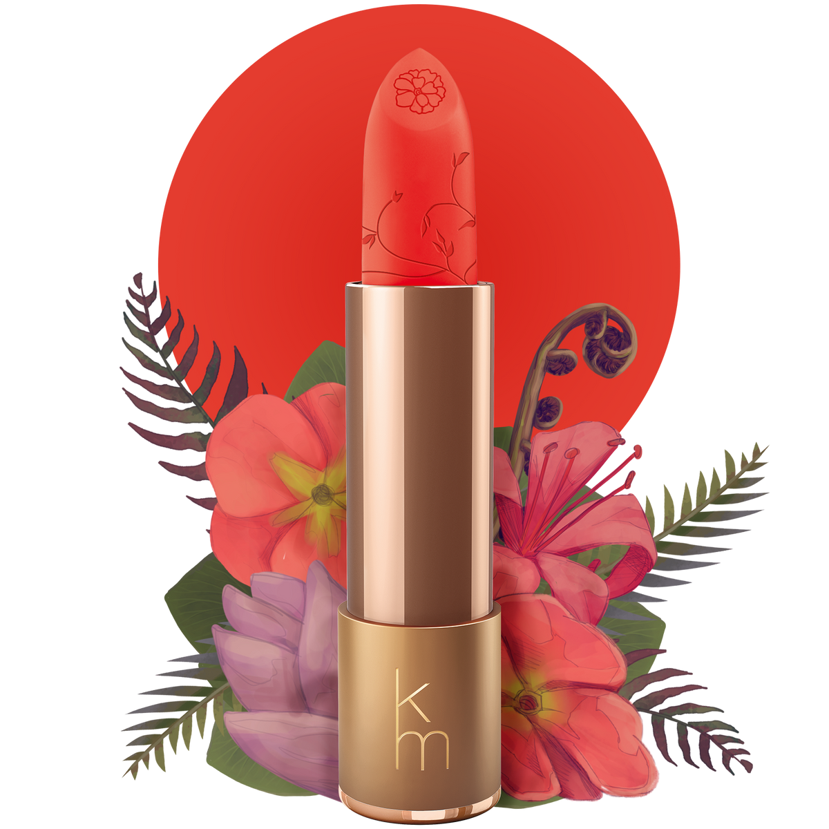 08 Coral Dawn - Natural Lipstick