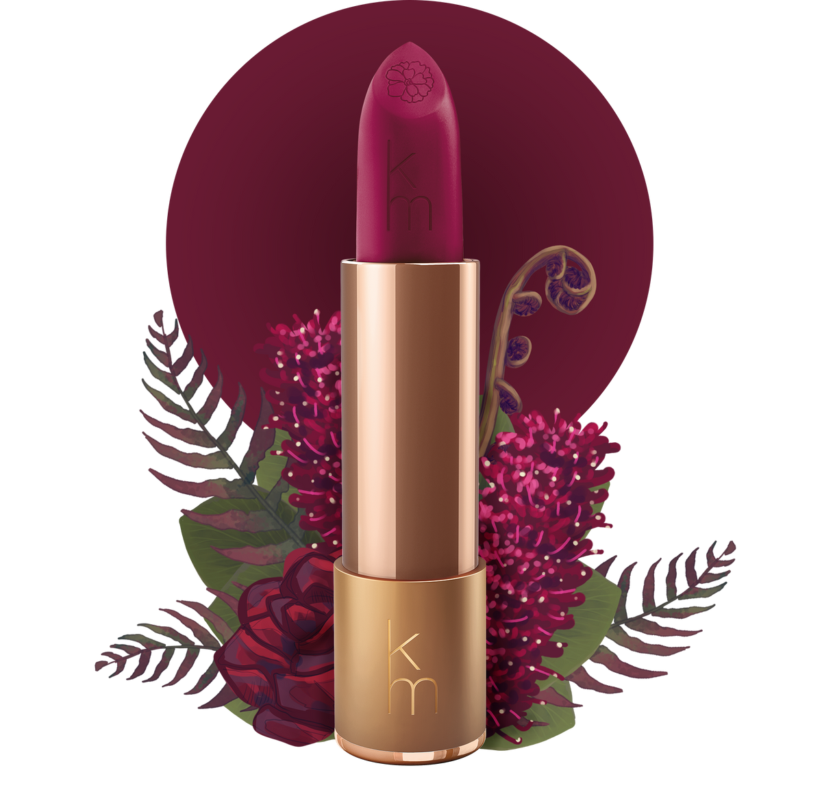 Karen Murrell #19 Racy Rata  natural lipstick