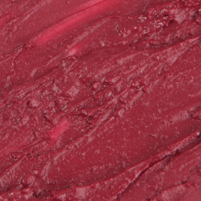 swatch of a deep berry lipstick 
