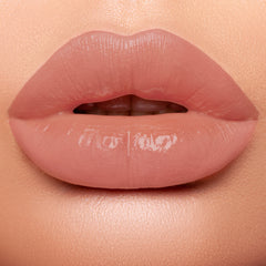 lips showing light nude lipstick 