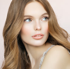 Moisturising lip balm showing natural finish 